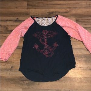 3/4 sleeve top